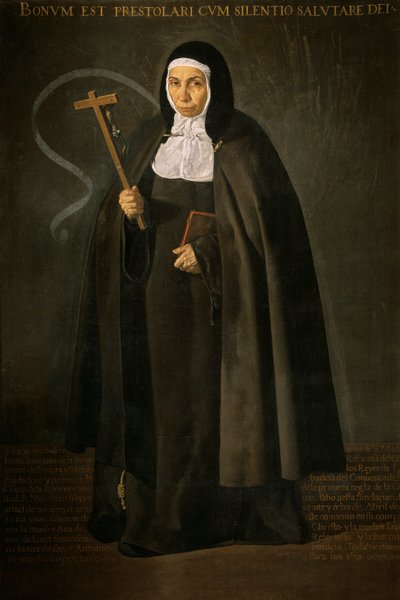 Mutter Jerónima de la Fuente von Diego Velázquez